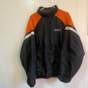 Charlotte Bobcats reversible jacket, size large.